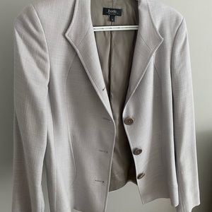Light gray size 6 blazer